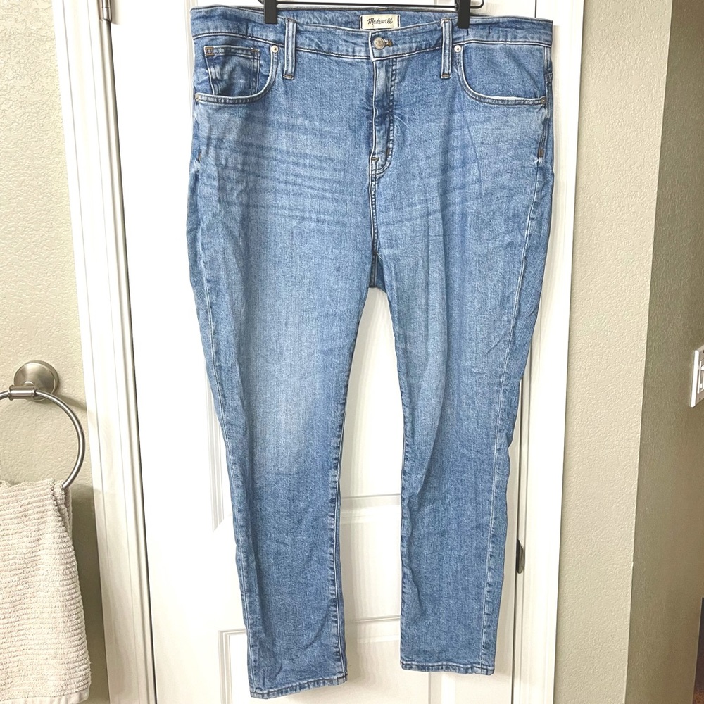 Madewell 9" Mid-Rise Skinny Jeans Comfort Stretch